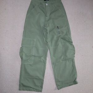 Green cargo pants